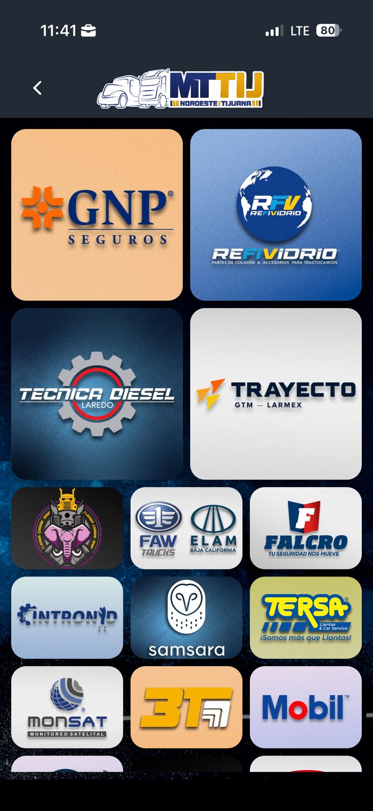 Módulo de patrocinadores en MT México